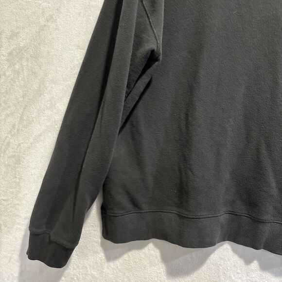 All Saints Ombre Stripes Lo Sweatshirt Women's Size Medium Gray Blue Pink Terry - Picture 9 of 14